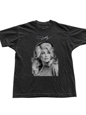Black Short-Sleeve Graphic Tee